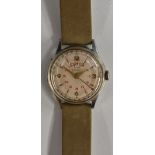 Rima - a vintage mid 20th century gentleman's calendar triple date wristwatch.