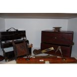 Tools - Victorian and later - a pair of novelty dividers in the form of a pair of legs,