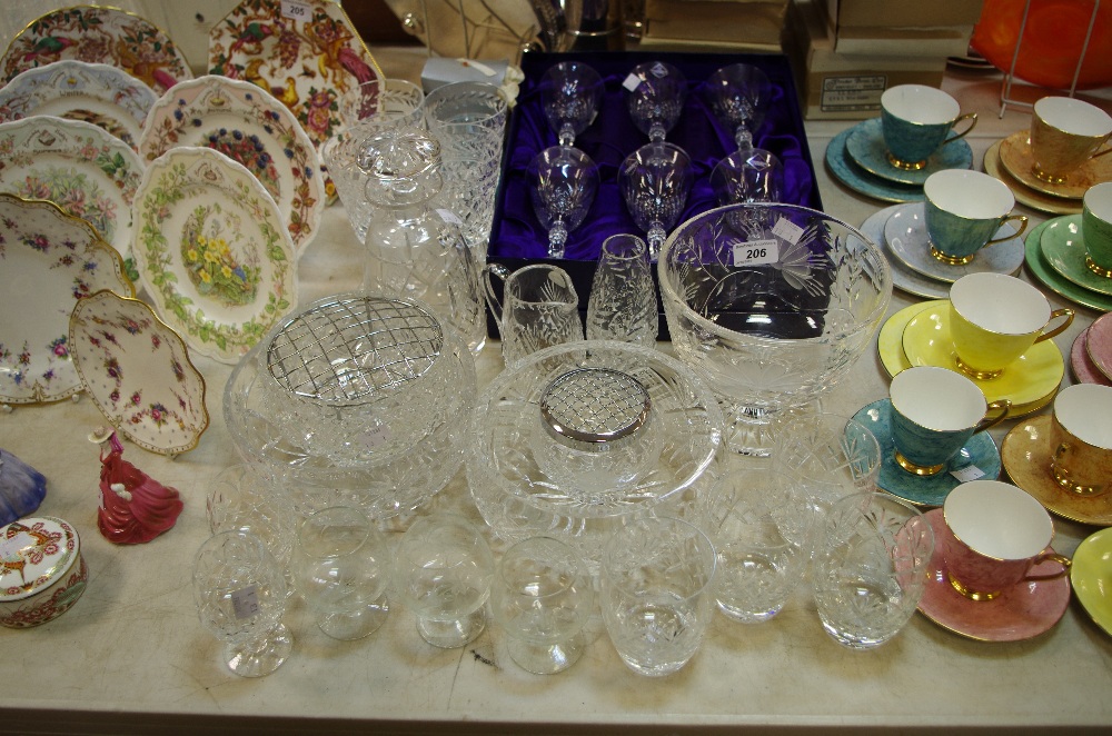 Glassware - Edinburgh crystal,Stuart, Royal Brierley,Caithness,