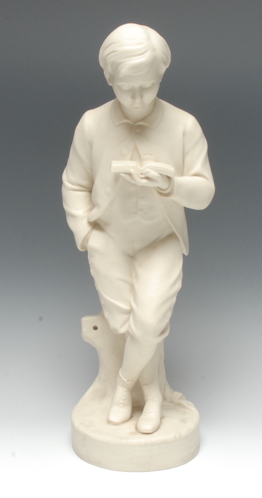 A Copeland Parian figure, Young England, modelled by George Halse (1826-1895),