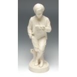 A Copeland Parian figure, Young England, modelled by George Halse (1826-1895),