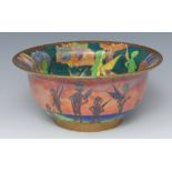 A Wedgwood Fairyland Lustre bowl, designed by Daisy Makeig-Jones,