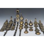 A quantity of 19th century and early 20th century horse brasses,