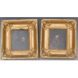 Dutch School (19th century) A pair, Portraits in 16th Century style, Elderly Gentleman,