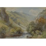 Harold Gresley (1892 - 1967) Dovedale, Derbyshire signed, watercolour, 26.