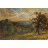 G Turner A Scene from Near the Lillies, Windley, Derbyshire signed,