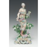 A large Bow figure, of Flora,