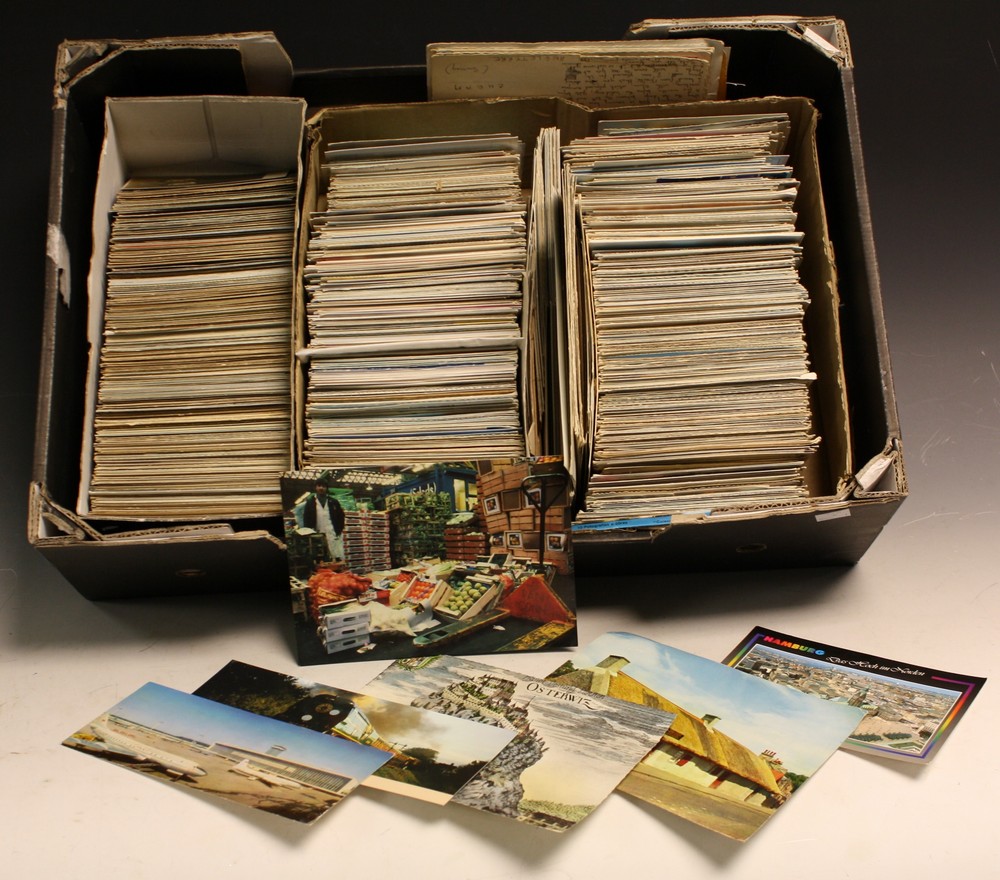 Postcards - large box of cards vintage to modern