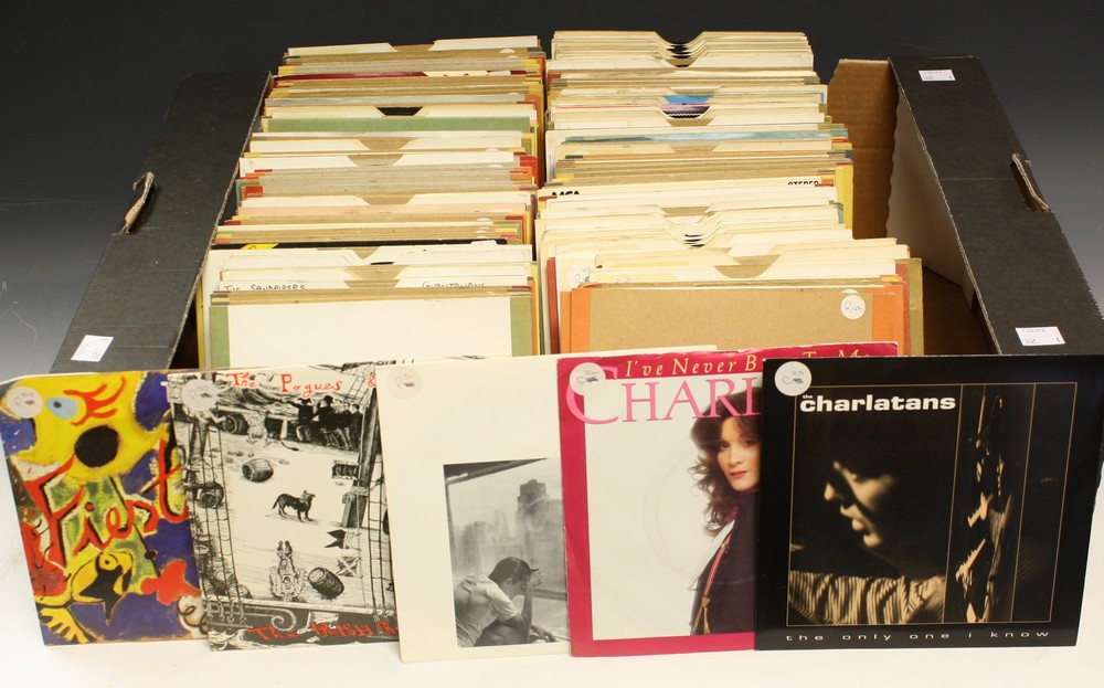Vinyl Records - 7" singles including Emile Ford; Chris Farlowe; Family; Adam Faith;