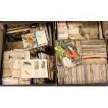 An extensive collection of cigarette and tea cards, loose and in albums, including British Wildlife,