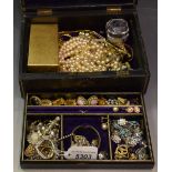 Costume Jewellery - including brooches, necklaces, Tiffany heart shaped earrings,