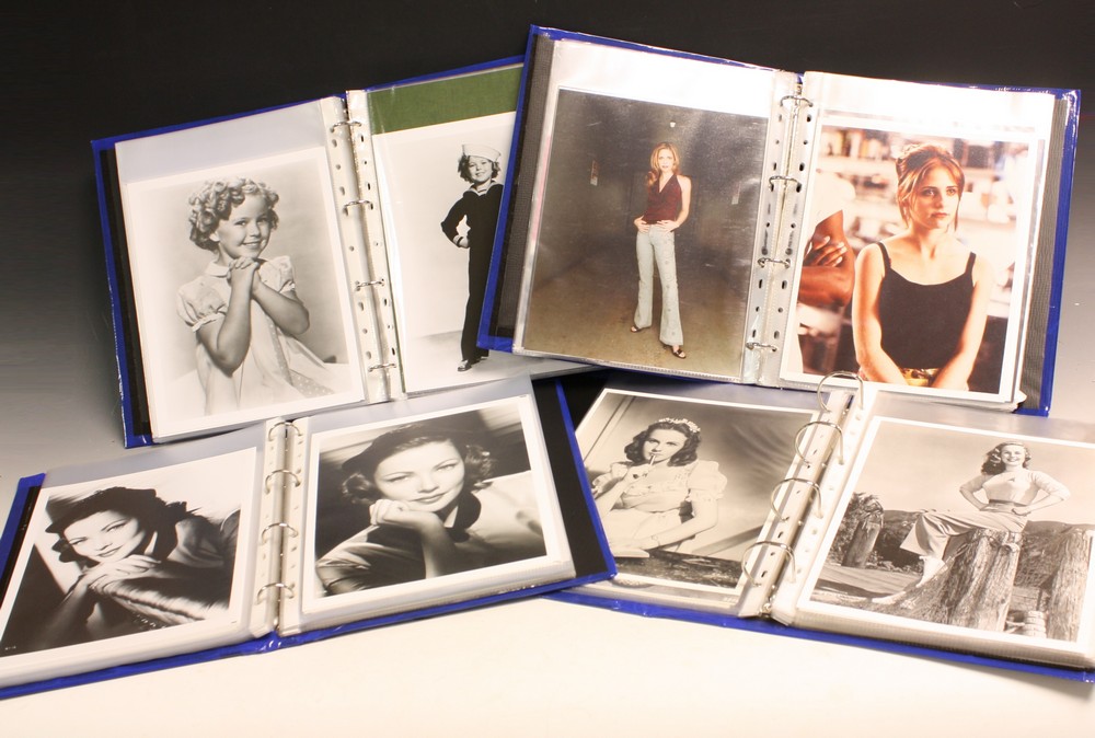 Hollywood Movie Stars - twenty albums of movie stills, mostly black and white, Deanna Durbin,