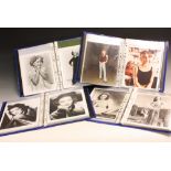 Hollywood Movie Stars - twenty albums of movie stills, mostly black and white, Deanna Durbin,