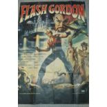 Movie Posters - a Flash Gordon foyer poster EMI 1980