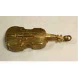 A Victorian novelty vesta case,