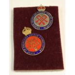 Badges - a First Or Grenadier Guards Association enamel badge; a Soldiers,