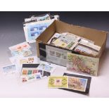 Stamps - box of miniature sheets,