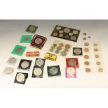 Coins - crowns, commemorative sets,