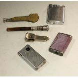 Tobacciana - three lighters including Ronson,