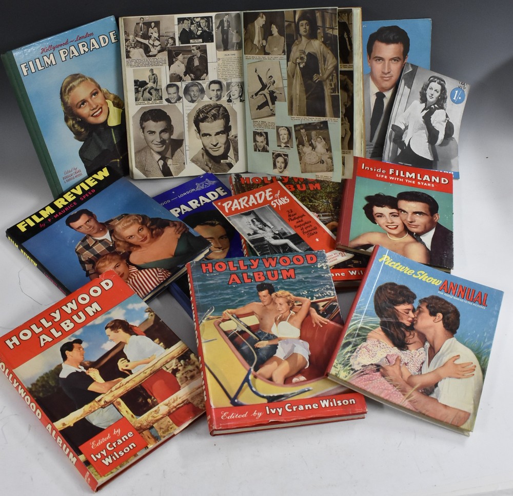 Films Books and Annuals - Hollywood Album 1953; others 1954, 1955,