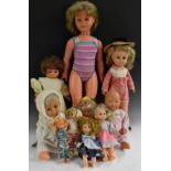 Dolls - a vintage large vinyl/plastic Blossom toys Ltd 206 doll, sleeping eyes, closed mouth,