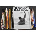 Film Posters - Lobby and billboard display posters, Sporting inc Rocky Balboa, Million dollar Baby,