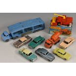 Matchbox Vehicles - Accessory Pack No2 Car Transporter, No22 Vauxhall Cresta,No26 Cement Mixer,