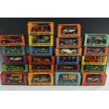 Matchbox Toys - Models of Yesteryear, Y-1 Model T Ford, Y-1 Jaguar SS, Y-2 Prince Henry Vauxhall,