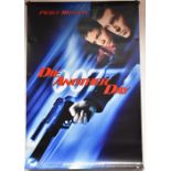 Cinema lobby posters, James Bond 007, Die Another Day, three double sided posters,