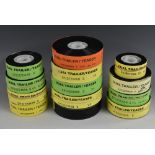 Films - Trailer Reels, 35mm, inc Spiderman; Spiderman II, V1.V2.V3,V4,V5; Spiderman III, V2.