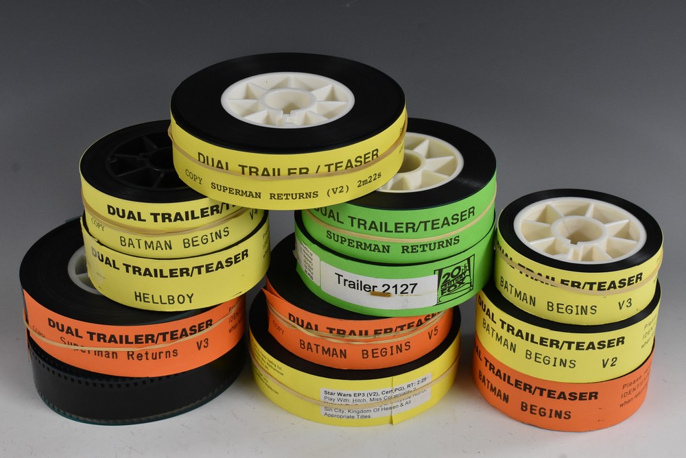 Films - Trailer Reels, 35mm, Star Wars, Episode 3 Revenge of the Sith V1 and V2,