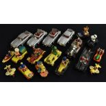 Corgi Toys - Die cast Vehicles - TV and Film, Chitty Chitty Bang Bang, with four figures,