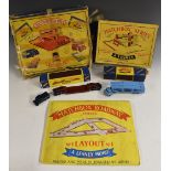 A Matchbox Garage Gift Set C, containing Sales and Service Station, Roadway layout No1,