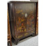 An oriental wardrobe,