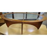 A G-Plan retro teak coffee table,