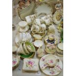 Tea Ware - Sutherland floral coffee service; Royal Crown Derby Posies;