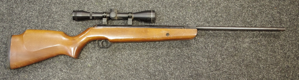 A Webley & Scott .22 XOCET air rifle serial no.