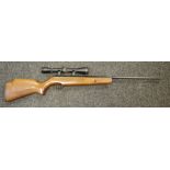 A Webley & Scott .22 XOCET air rifle serial no.