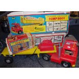 Topper Toys Tomy Express dump Body; Jonny Express Cargo; Reefer Van,