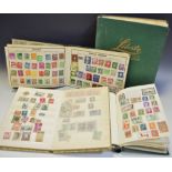 Stamps - school boy albums,