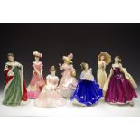 Coalport figures - The Park Lane Collection, Thoughts of You, High Society - Lady Charlotte,