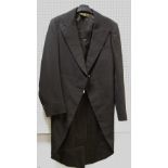 Gentleman's 1937 tail coat, Stewart & Stewart, Manchester.