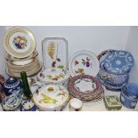 Ceramics & glassware - Wedgwood Jasperware; Royal Worcester Oven to Table ware;