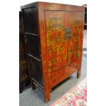 An oriental wardrobe,