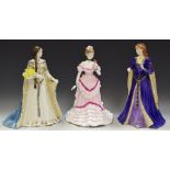 A Royal Worcester figure, The Maiden of Dana 5515/7500, others; The Daughter of Erin,