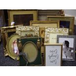 Picture and photograph frames, various.