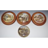 A Prattware pot lid, Lend a Bite; others, Shakespeare's House, THe Village Wedding,