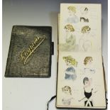 An interesting early 20th century commonplace book, compiled by Dorothy Nevill Roberts,