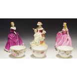 A Doulton figure; Belle, HN4235; Just for You,