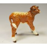 A Beswick Short horn calf, printed mark, 1406C,